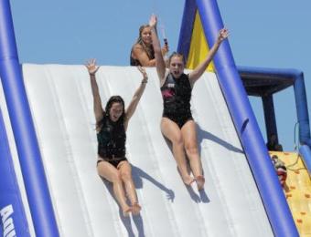 Splash water slide Visit Wichita