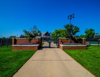 Sheldon Coleman Tennis Complex Entrance