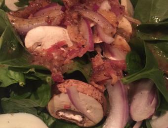 Greystone spinach salad Visit Wichita