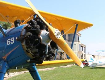 stearman bar and grill plane