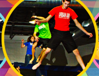 Urban Air jumping Visit Wichita
