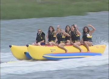 Banana Boats Visit Myrtle Beach