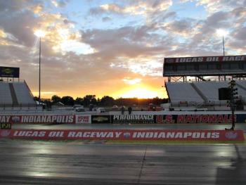 Run under the lights at Lucas Oil Raceway!