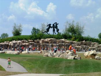 Ballantrae Bunnies and splash pad