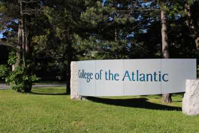 campus entry sign