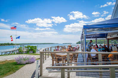 The Deck Bar & Grill at Linekin Bay Resort