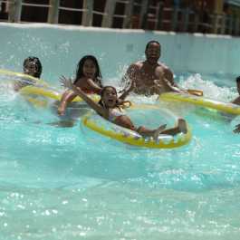 Family on Lazy River