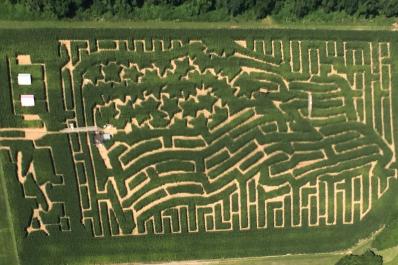 Long Acre Farms Maze Map 2022