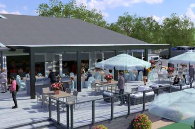 Patio rendering