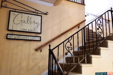 gallery stairs