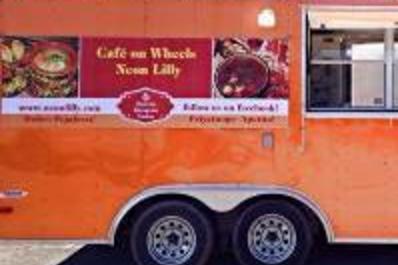 Cafe On Wheels Neon Lilly
