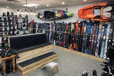 Ski Shack Bench