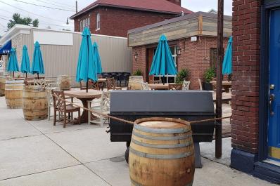 The Bar and Company outdoor dining
