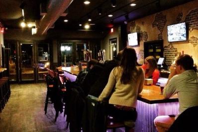 The Nyx bar area
