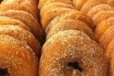 Apple Cider Doughnuts at Millers Orchard Farm Market