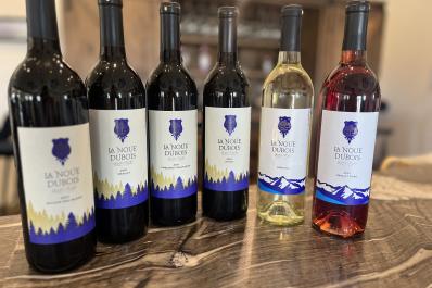 wine bottles LND
