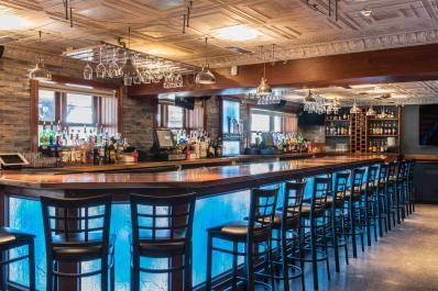 The Big Fish Lounge downstairs at Alice's