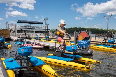 Down by the Docks with Lake Hopatcong Adventure Company