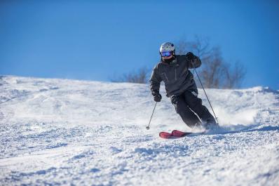 Mountain Creek Ski Resort Skiier