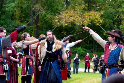 Sparta NJ Renfaire Sword Salute