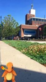 Charmander at the Museum of Science