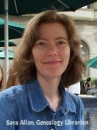 Sara Allen, genealogy librarian