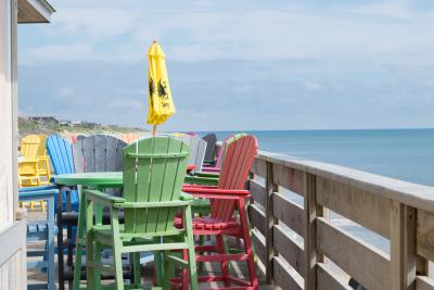 Nags Head Fishing Pier in the Outer Banks of North Carolina