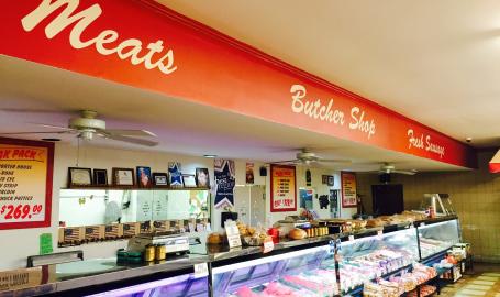 Meat counter