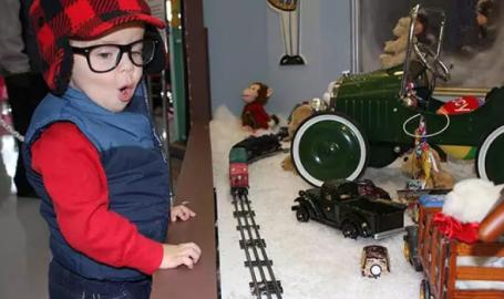 Indiana Welcome Center A Christmas Story Comes Home exhibit