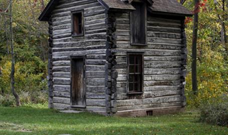 Bailly Homestead 2 story Cabin