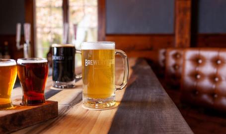 Beer on Bar