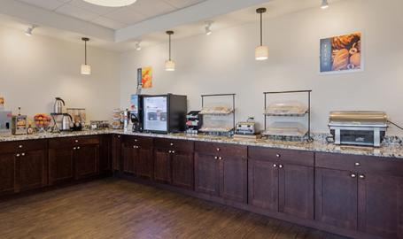 Best Western Northwest Indiana Inn Hammond breakfast nook