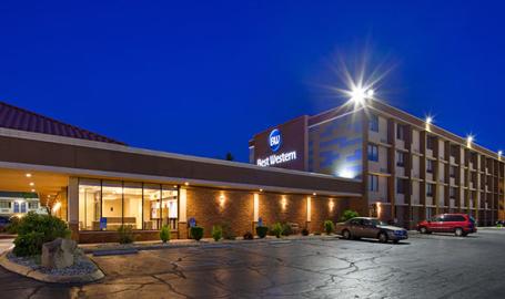 Best Western Northwest Indiana Inn Hammond West Side of the Building