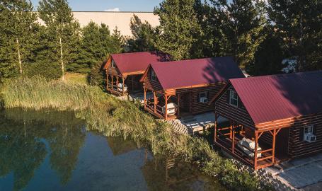 Caboose Lake Campground Cabins