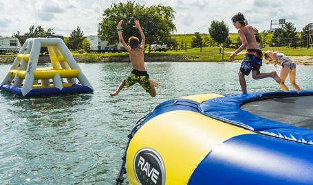 Caboose Lake Campground summer fun