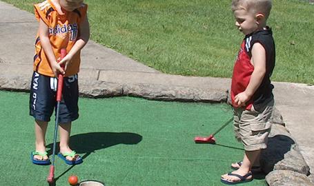 Cedar Creek Mini Golf Kids Cedar Lake