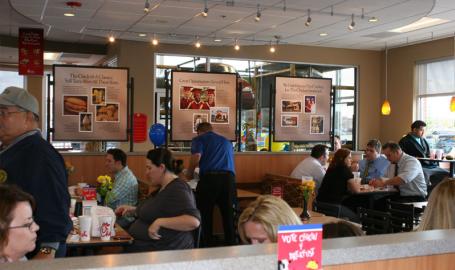 Chick-fil-a Restaurants Merrillville Interior