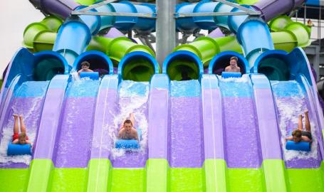 Deep River Waterpark Kraken slide