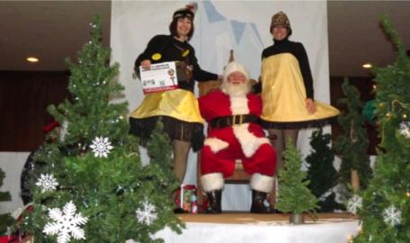 Downtown Hammond Council Holiday Kick Off Santa