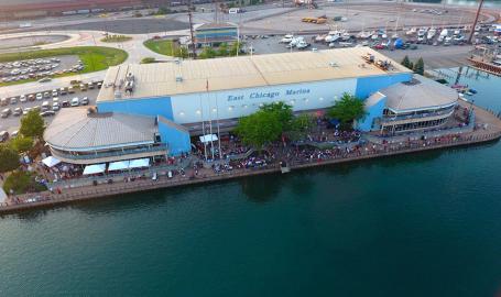 East Chicago Marina building