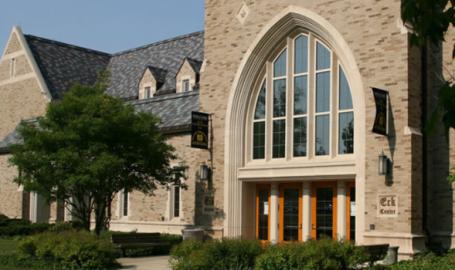 Eck Visitors' Center at the University of Notre Dame
