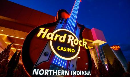 Hard Rock Casino Northern Indiana entrance