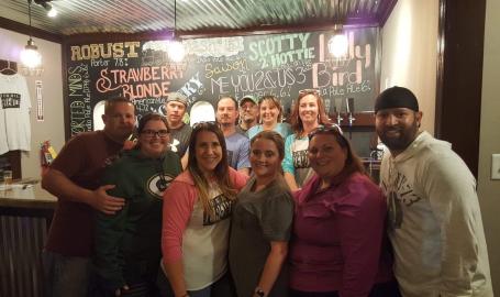 Group with menu