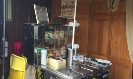 Hot dog stand
