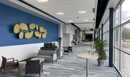 Dean & Barbara White Center Lobby