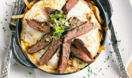 Avgo Steak & Egg Skillet
