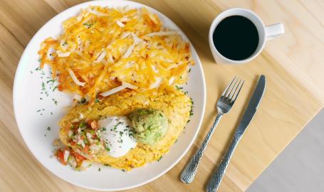 Avgo Eggs & hashbrowns