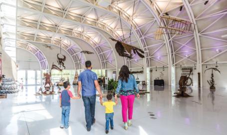 Indiana Welcome Center exhibit hall