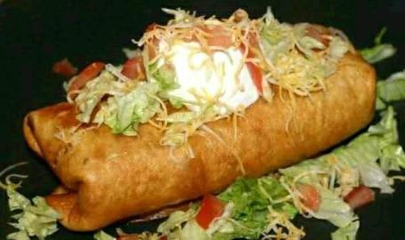 LF Norton's chimichanga