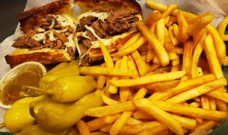 LF Norton's sandwich and fries